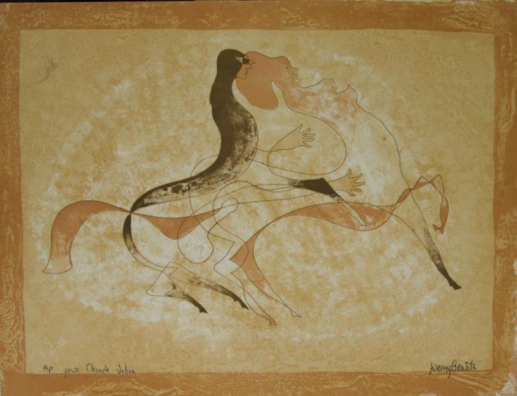 Jérémy GENTILLI - Estampe originale - Lithographie - Le Centaure