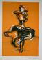 Bernard JOBIN - Estampe originale - Lithographie - La danseuse 1