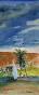 Guy Bardone - Peinture originale - Aquarelle -  Felouque sur le Nil